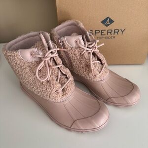 🌸🌷🩷 ☔️ Sperry Pink Boots